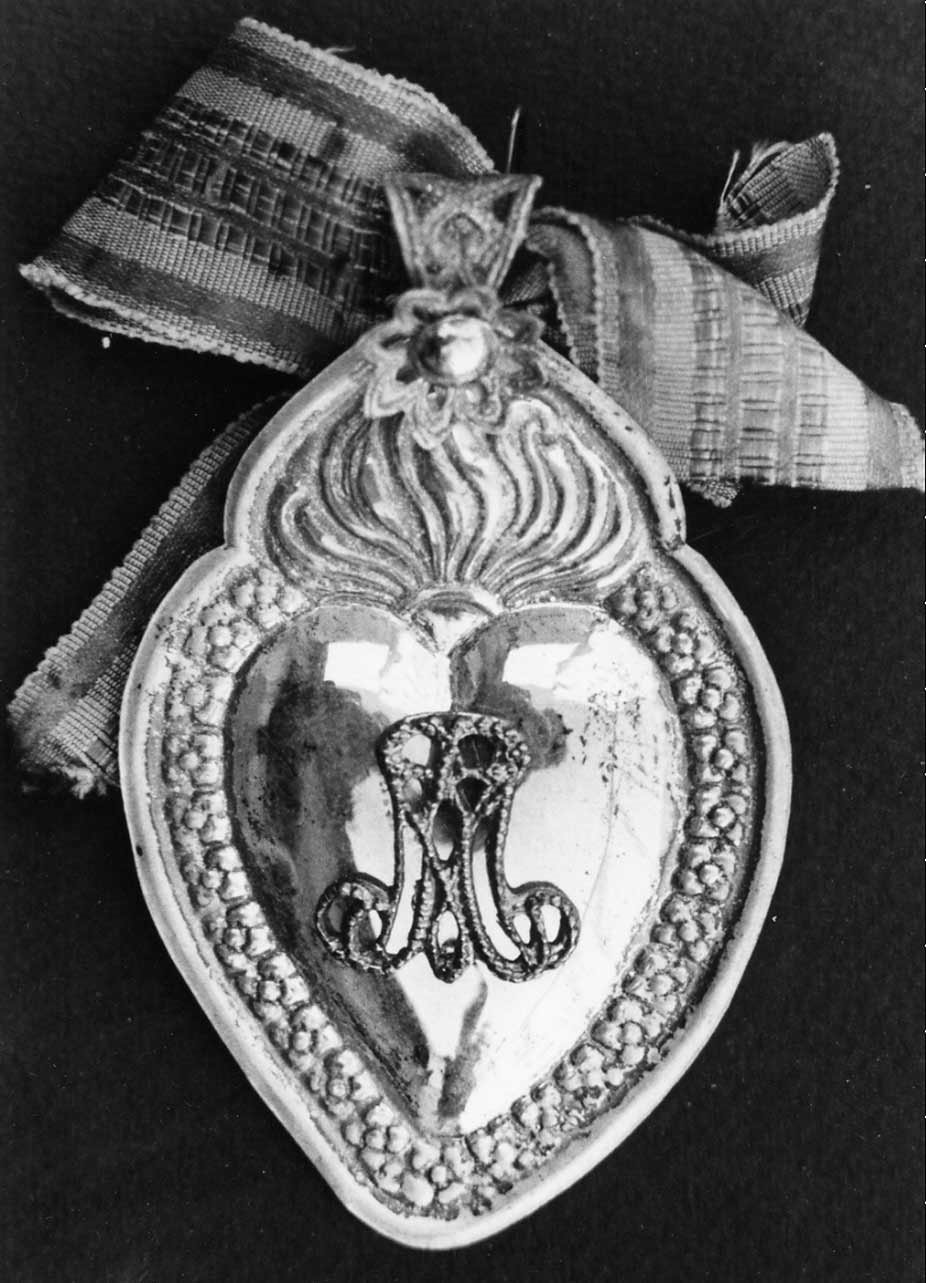 ex voto - bottega italiana (sec. XX inizio)