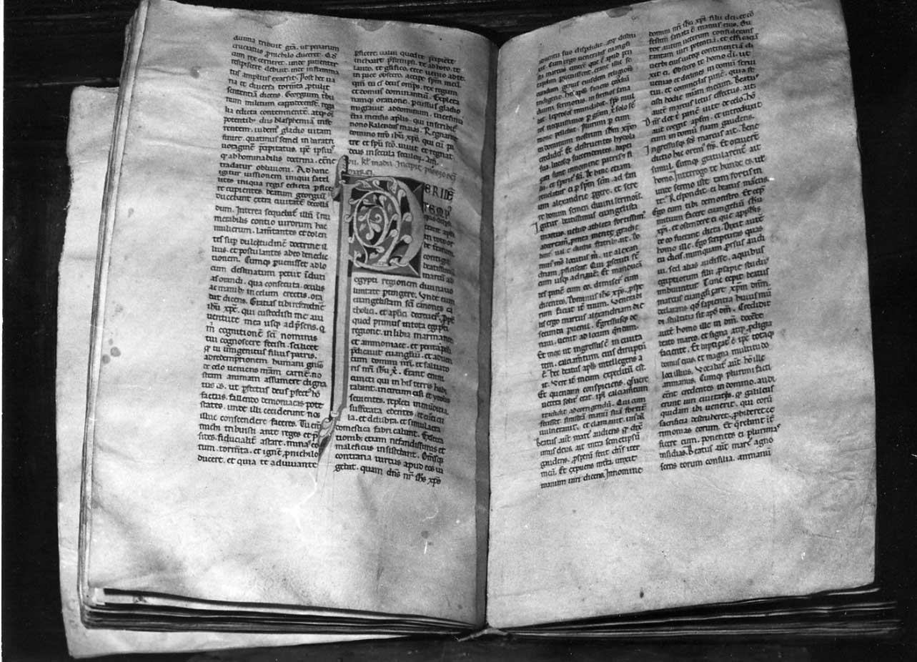 disegno, opera isolata - ambito Italia centrale (sec. XII)