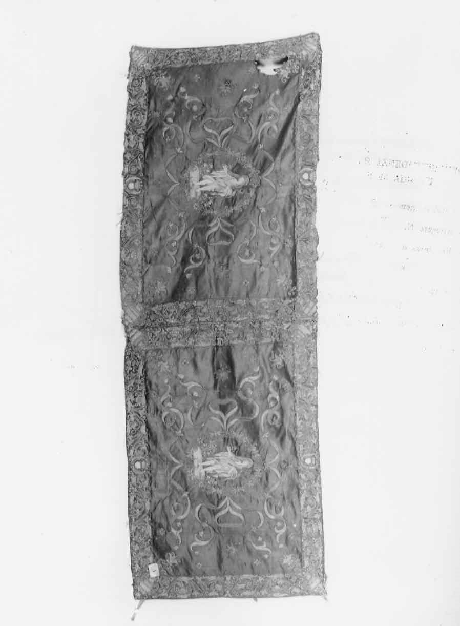 coperta, coppia - manifattura Italia centrale (sec. XVI)