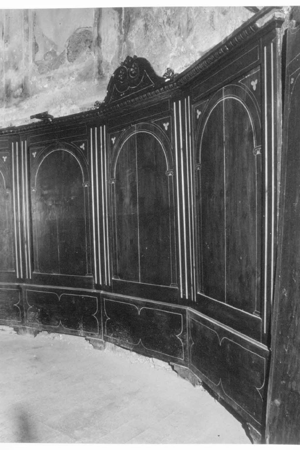 stalli del coro, complesso decorativo - ambito umbro (prima metà sec. XX)