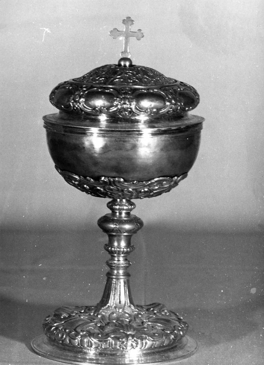 pisside, opera isolata - bottega Italia centrale (sec. XVII)