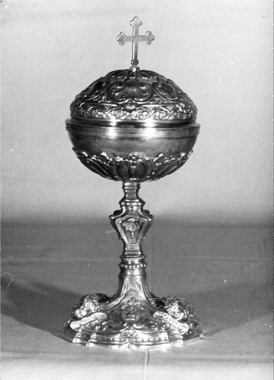 pisside, opera isolata - bottega Italia centrale (sec. XVIII)