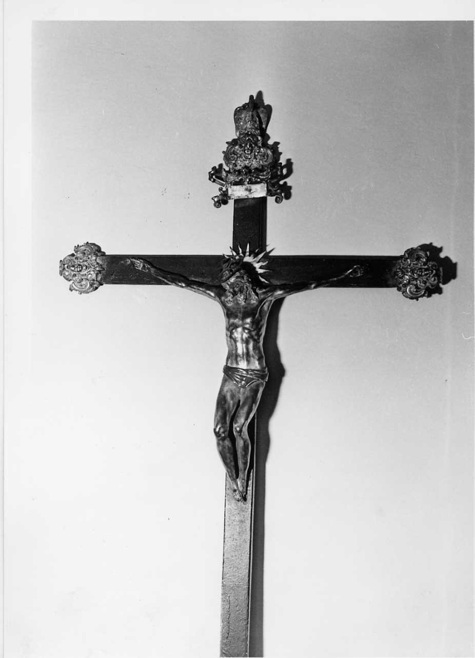 croce d'altare, opera isolata - bottega Italia centrale (sec. XVIII)