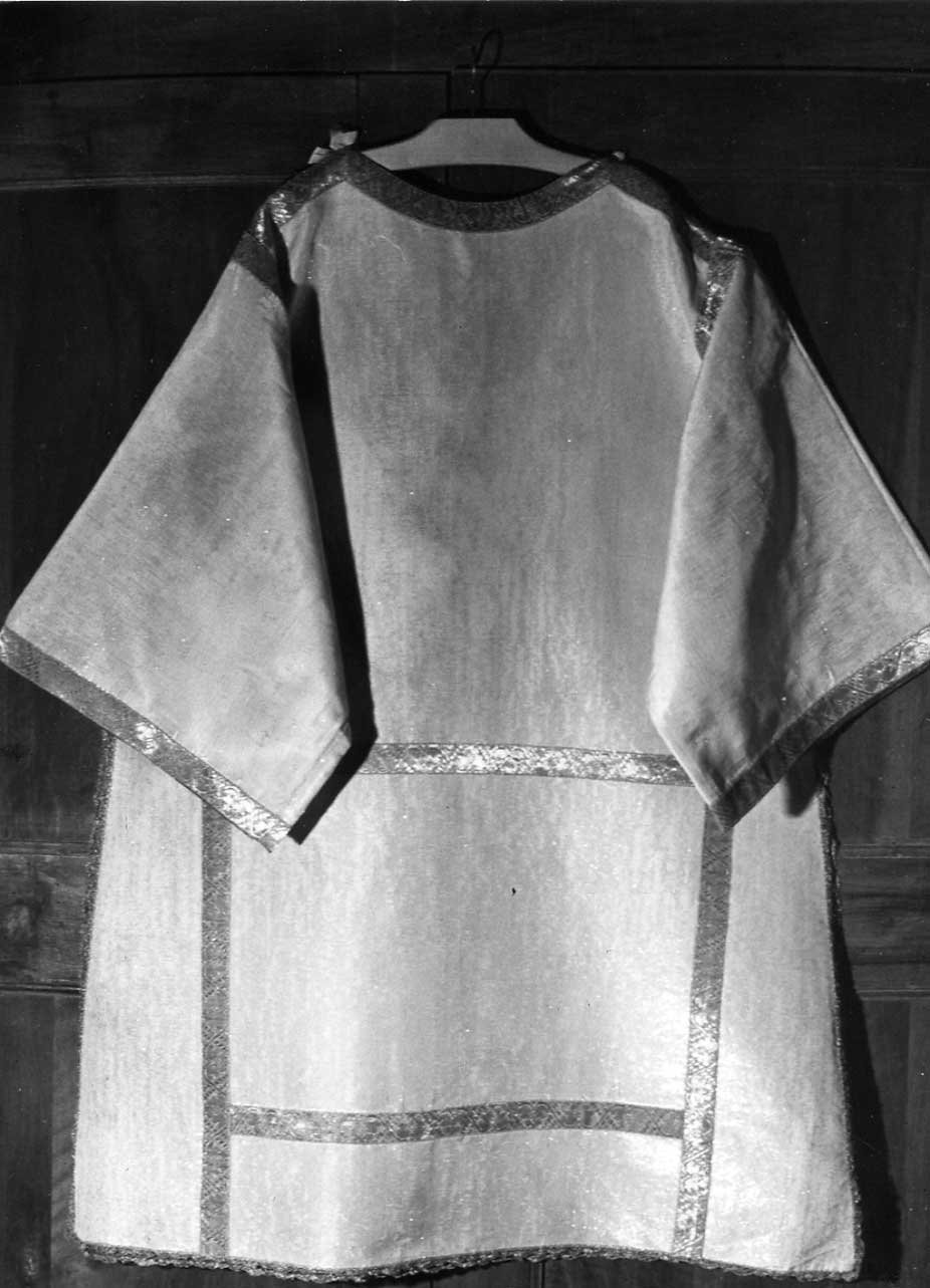 tunicella, coppia - manifattura Italia centrale (sec. XVIII)