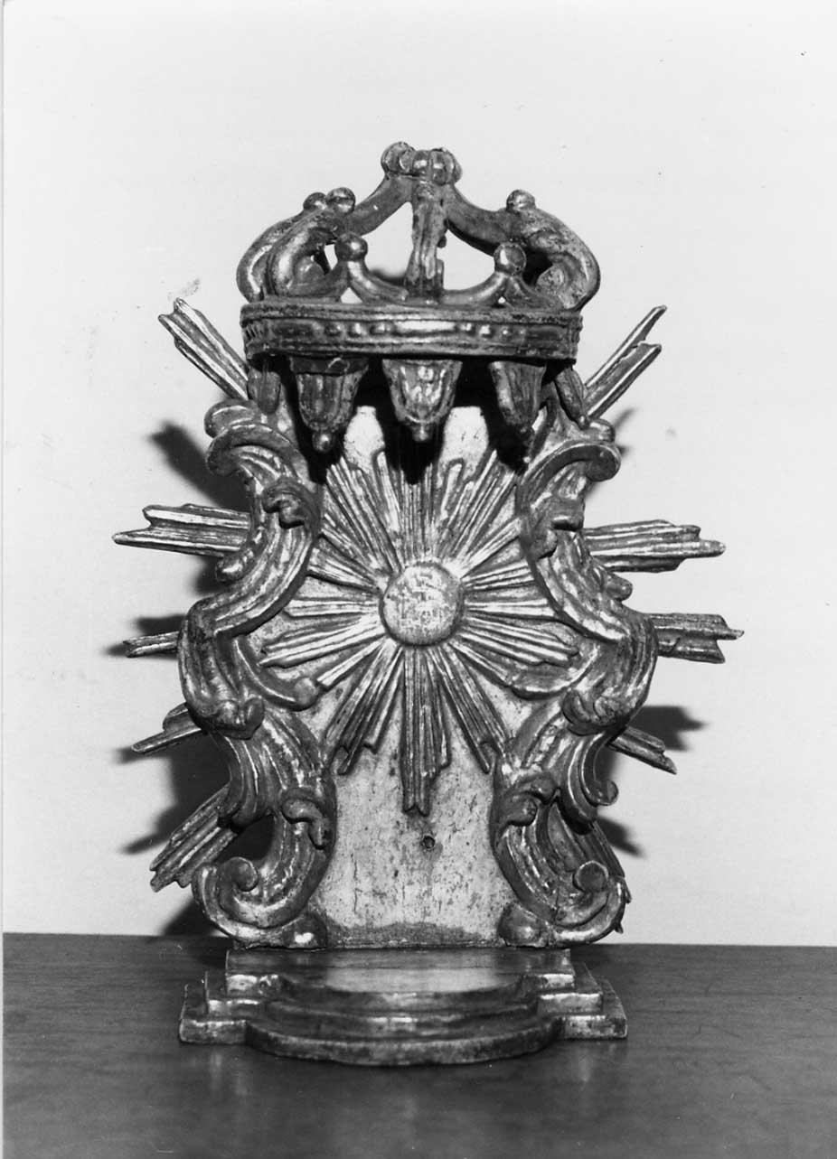 espositorio processionale, opera isolata - bottega Italia centrale (sec. XVII)