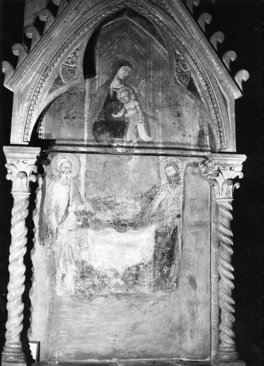 edicola, insieme di Arnolfo di Cambio (scuola) (inizio sec. XIV)