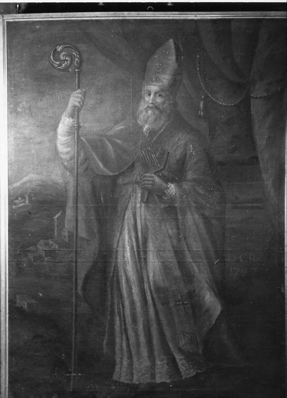 San Biagio (dipinto, opera isolata) - ambito Italia centrale (sec. XVIII)