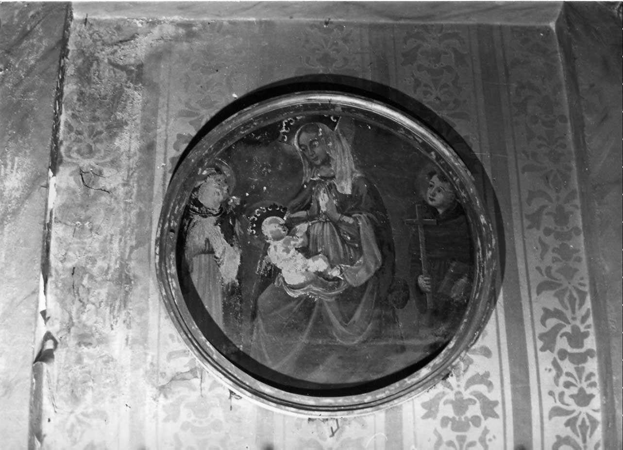 Madonna con Bambino e Santi (dipinto, opera isolata) - ambito Italia centrale (sec. XVII)