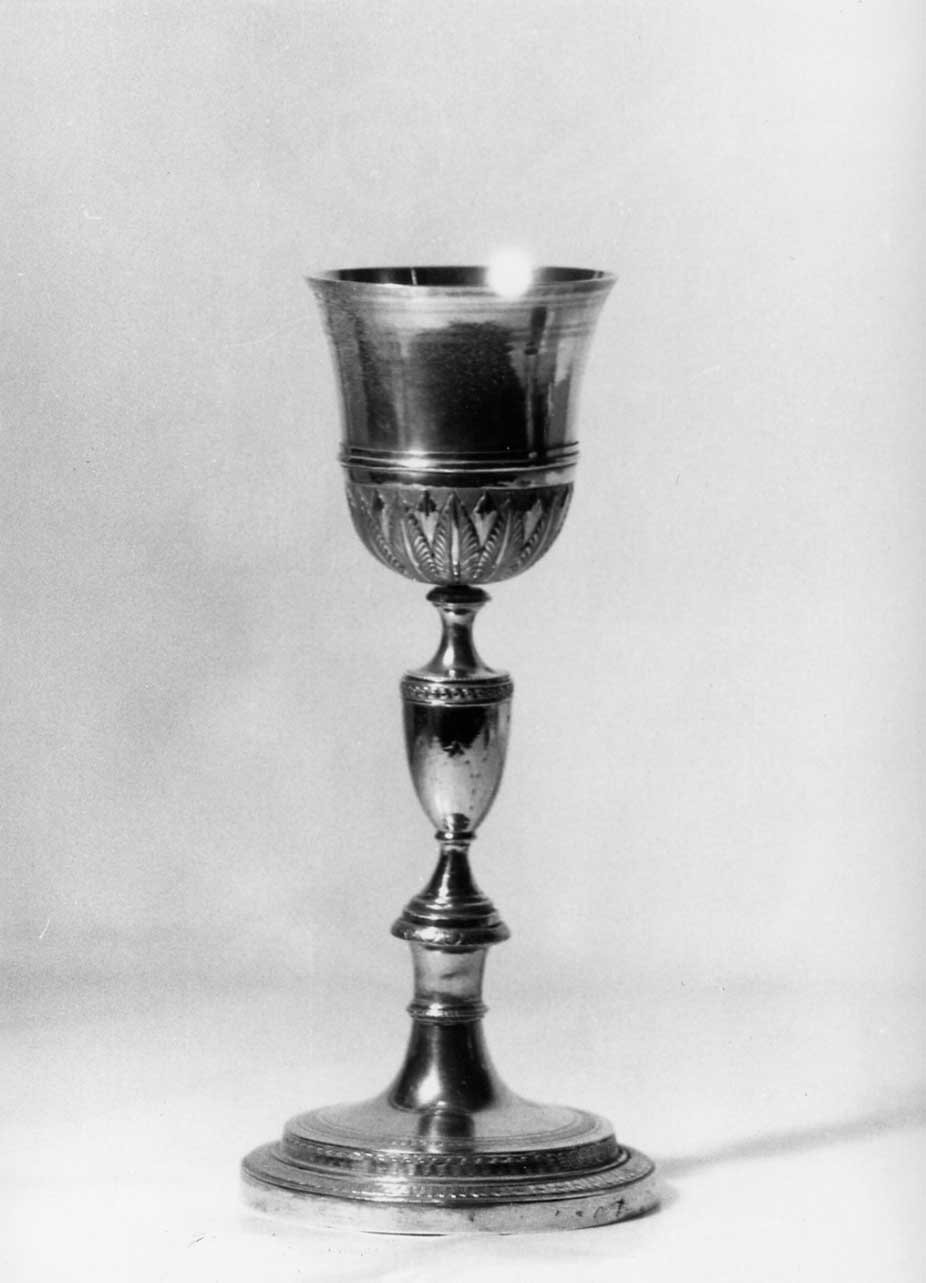 calice, opera isolata - bottega Italia centrale (fine sec. XVIII)