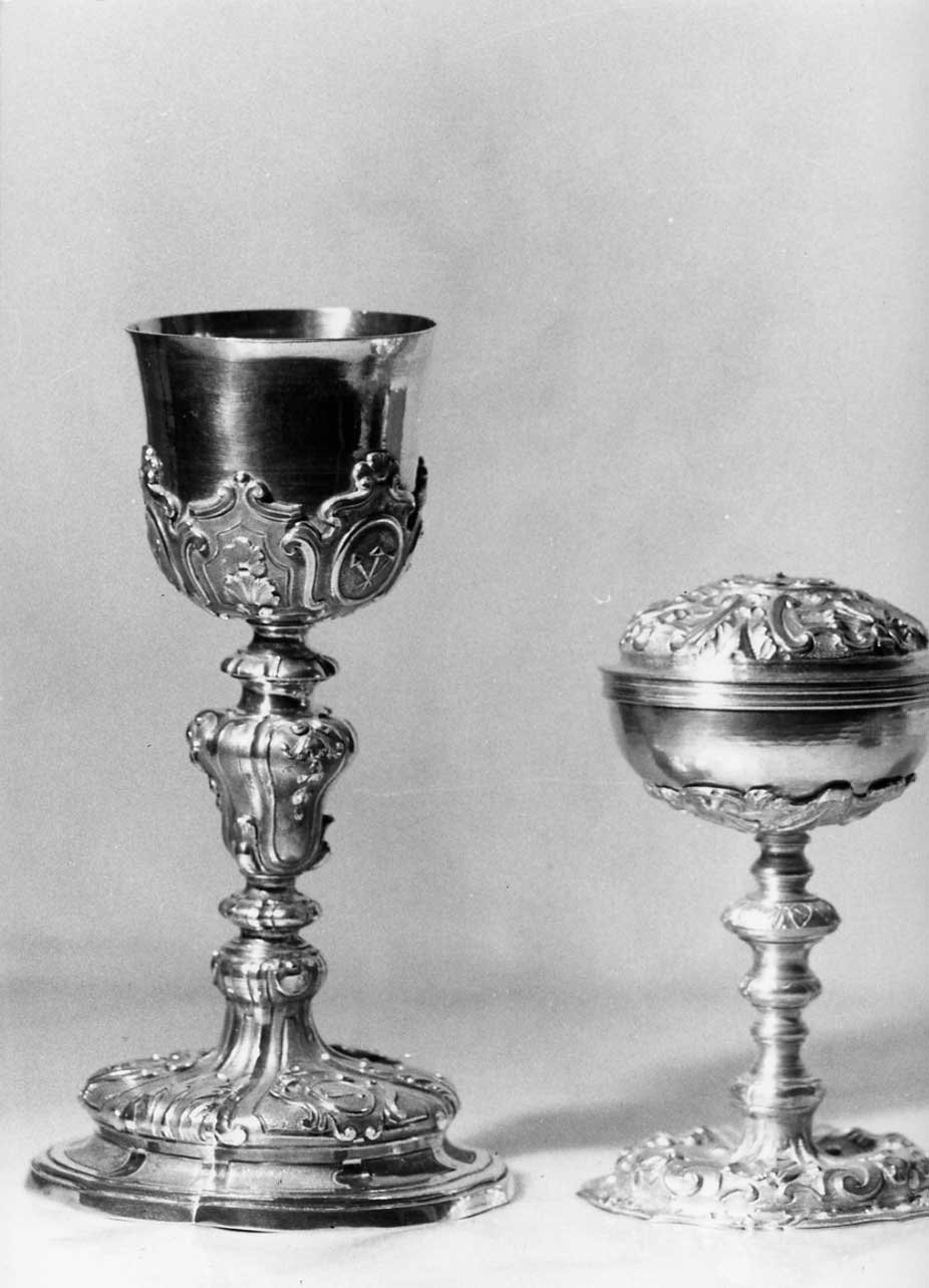 calice, opera isolata - bottega Italia centrale (sec. XVIII)