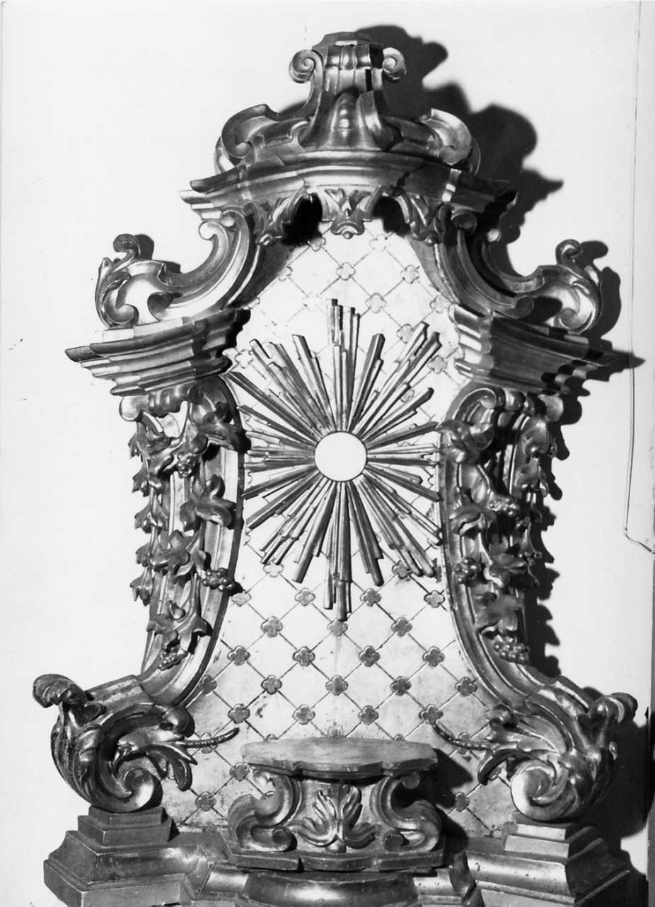 espositorio processionale, opera isolata - bottega Italia centrale (sec. XVIII)