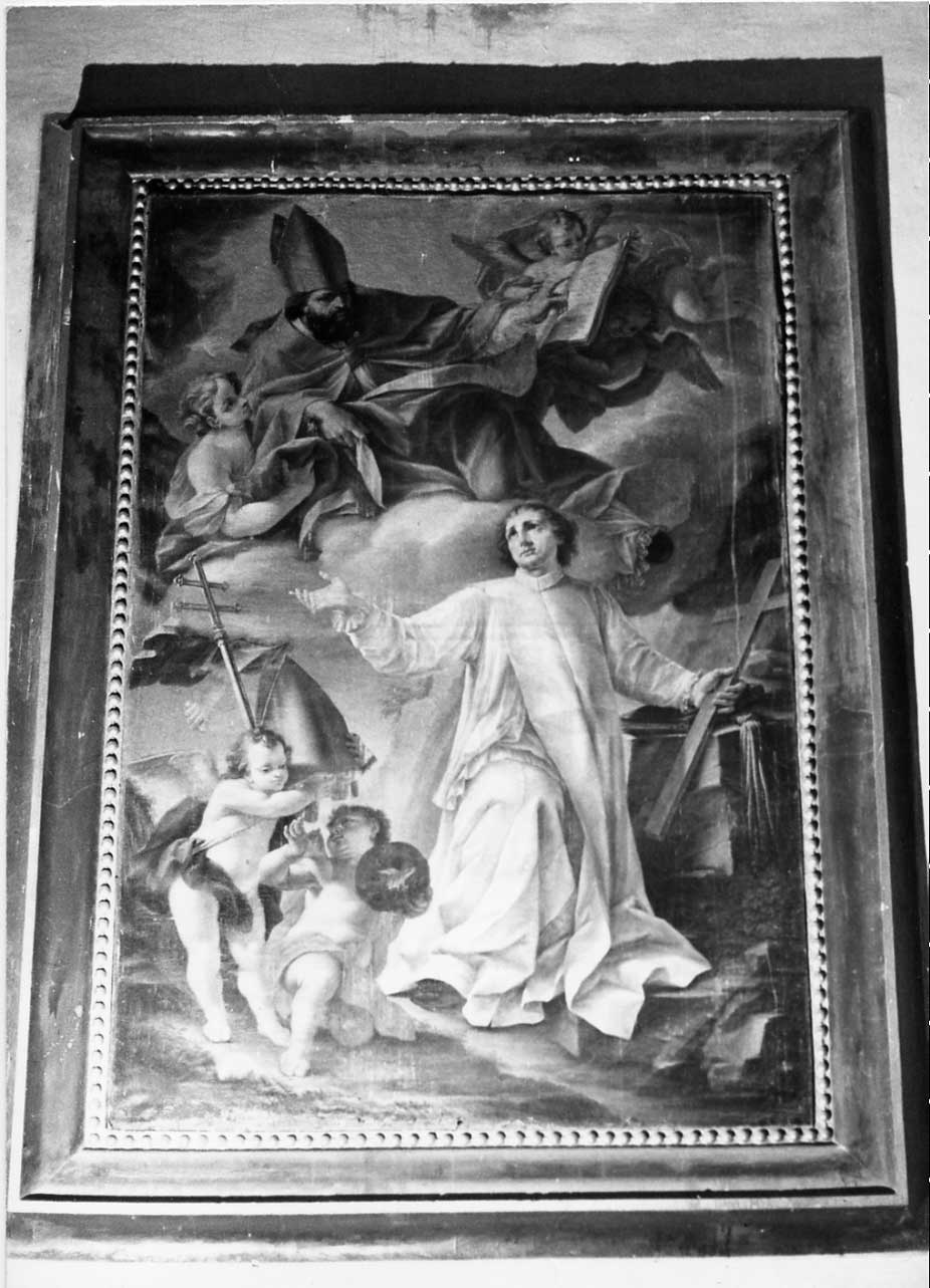 S. Agostino Vescovo (dipinto, elemento d'insieme) - ambito Italia centrale (sec. XVIII)