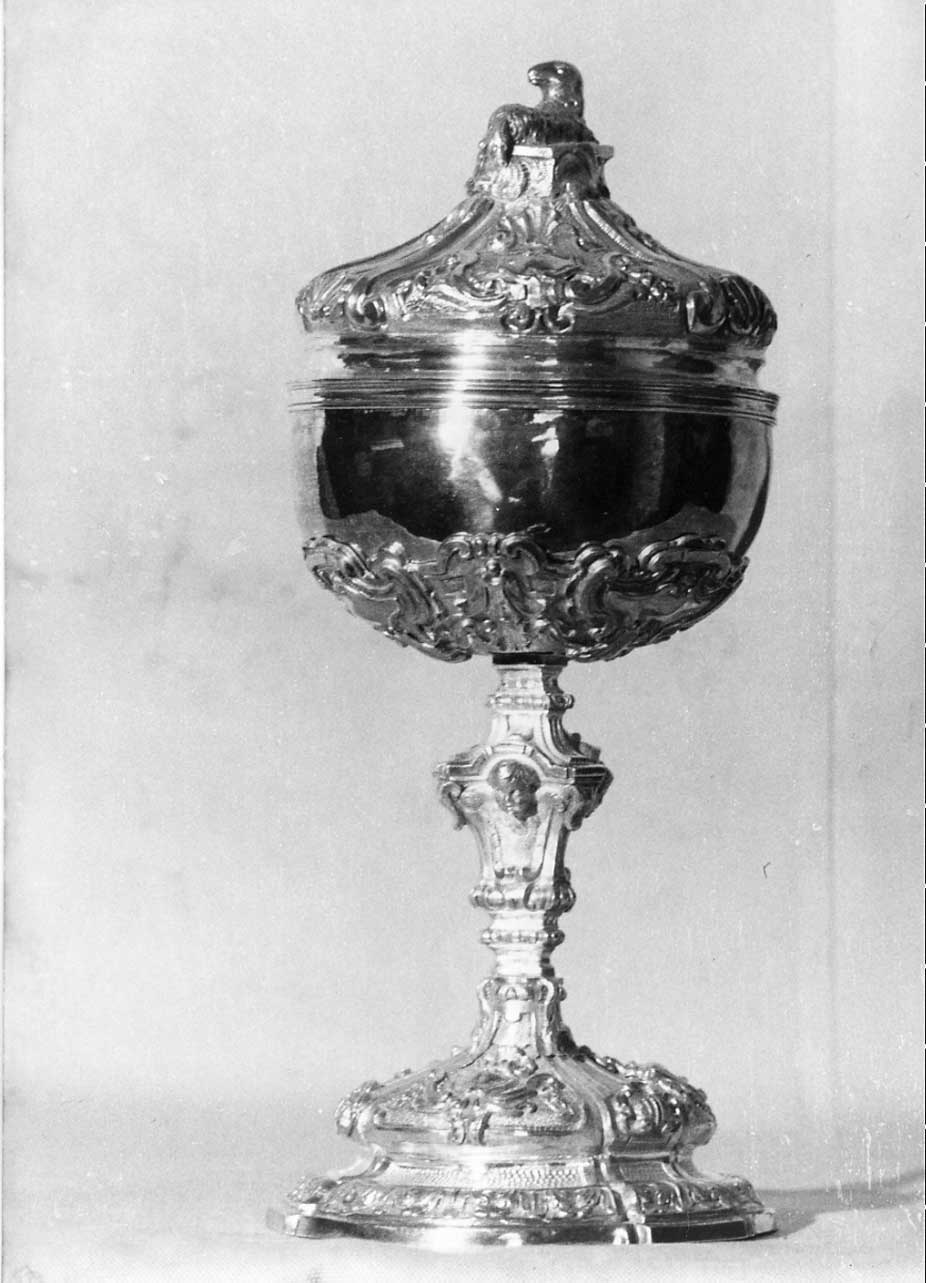 pisside, opera isolata - bottega Italia centrale (sec. XVIII)