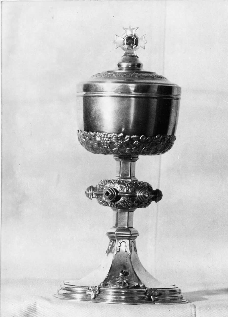 pisside, opera isolata - bottega Italia centrale (sec. XIX)