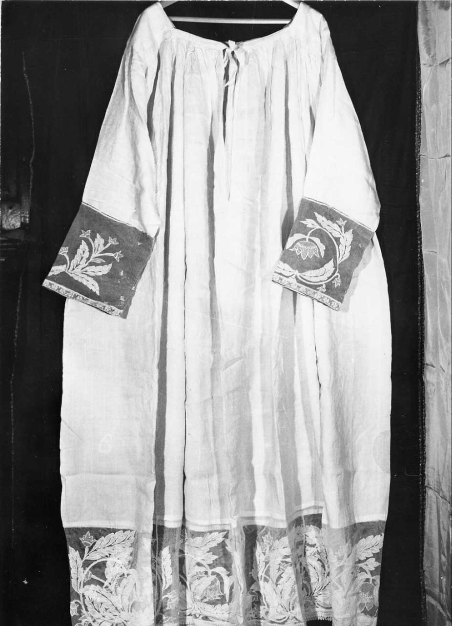 camice ecclesiastico, opera isolata - manifattura Italia centrale (sec. XVI)