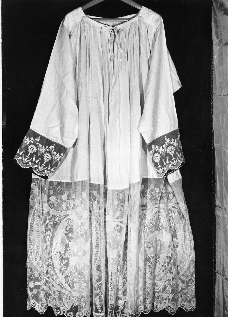 camice ecclesiastico, opera isolata - manifattura Italia centrale (sec. XVI)