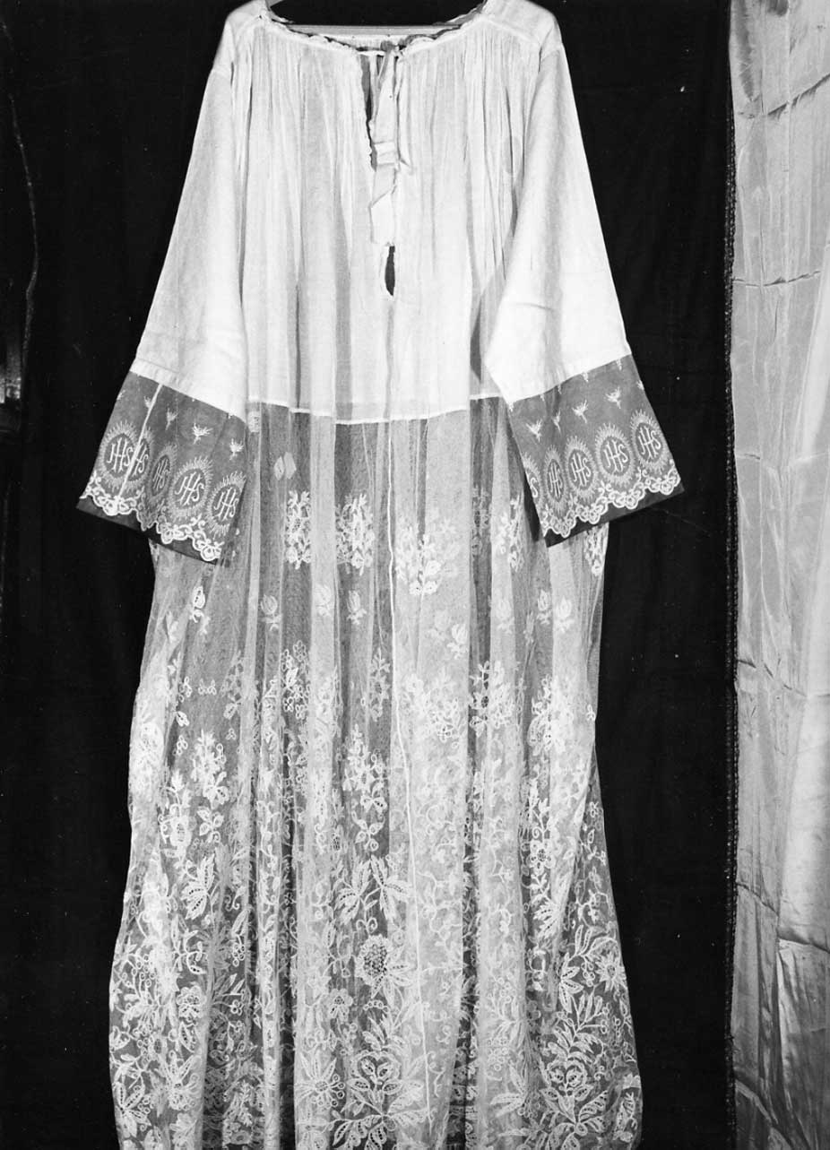 camice ecclesiastico, opera isolata - manifattura Italia centrale (sec. XVI)