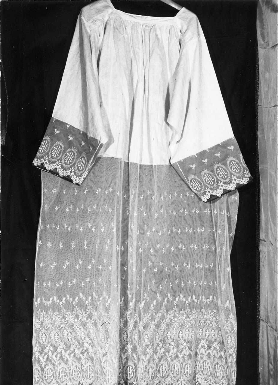 camice ecclesiastico, opera isolata - manifattura Italia centrale (sec. XVI)