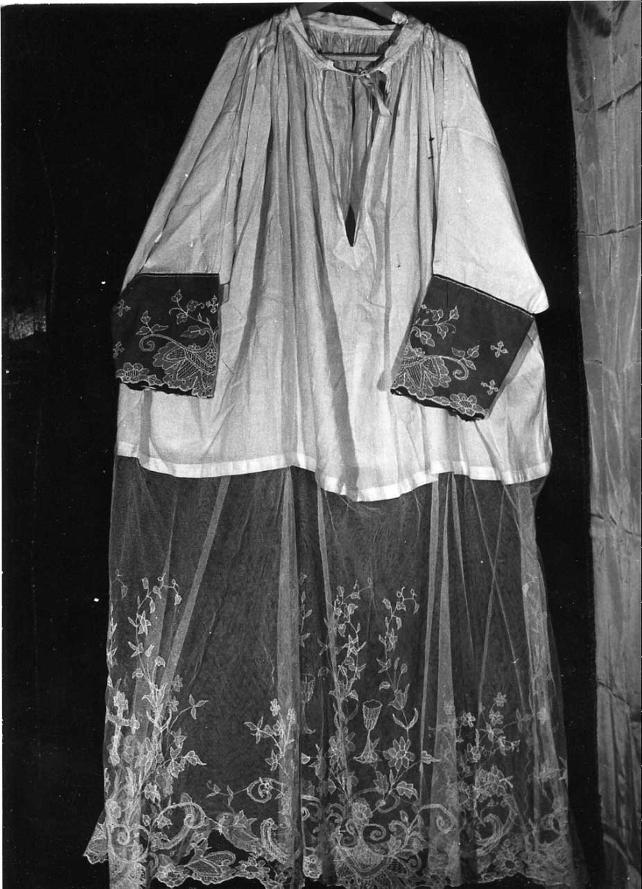 camice ecclesiastico, opera isolata - manifattura Italia centrale (sec. XVI)