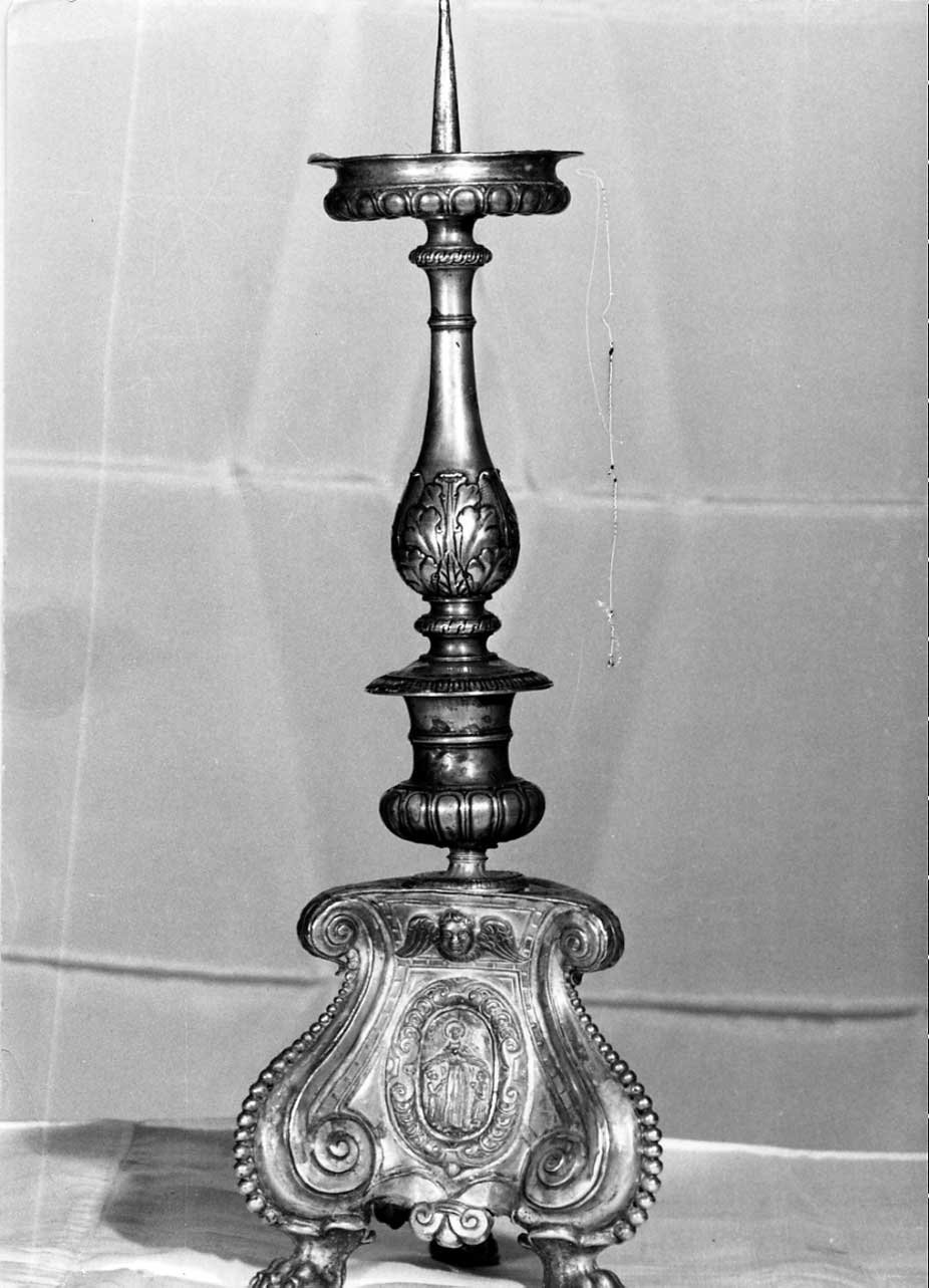 candeliere, coppia - bottega Italia centrale (sec. XVII)