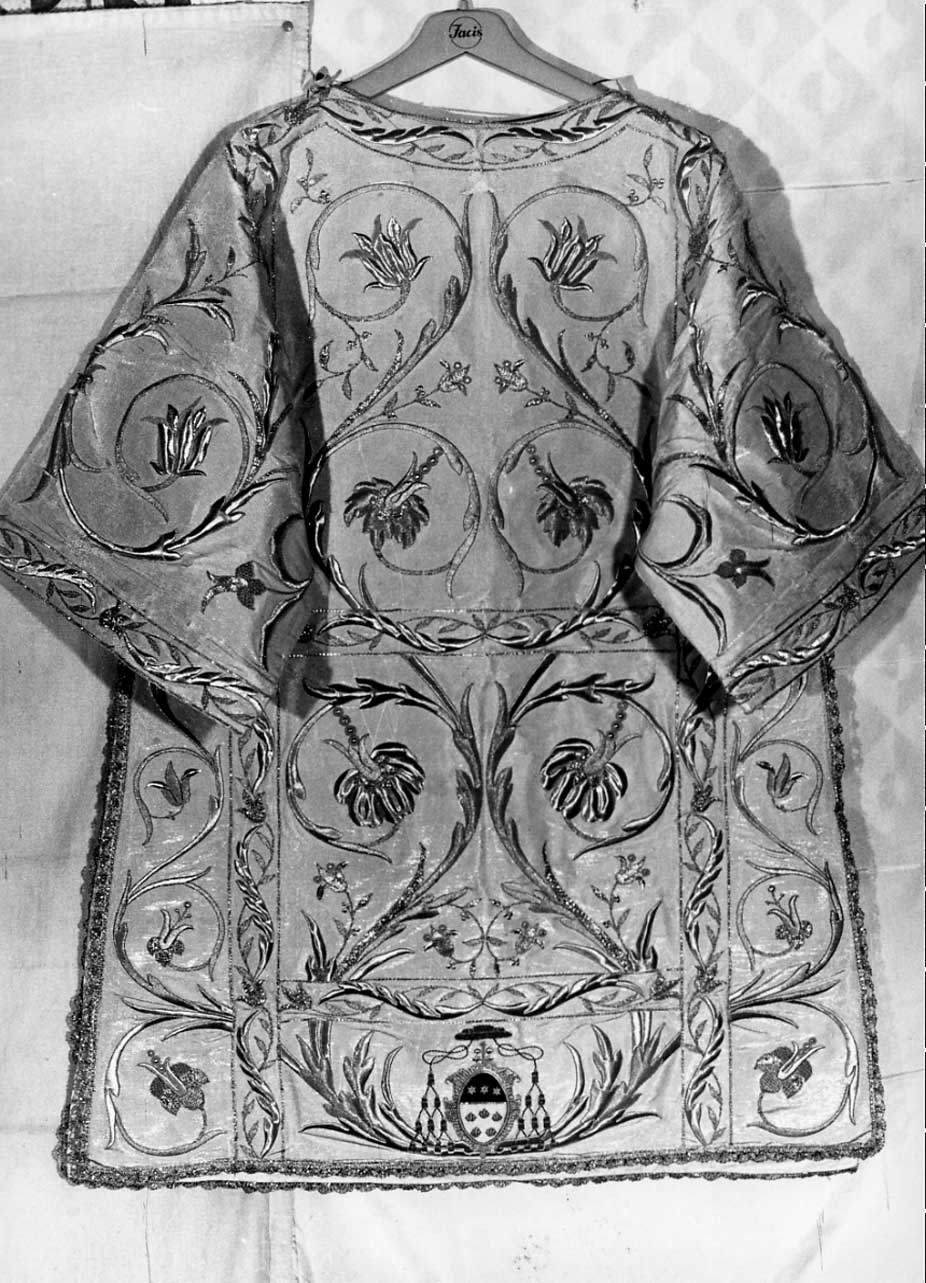 tunicella, insieme - manifattura Italia centrale (sec. XIX)