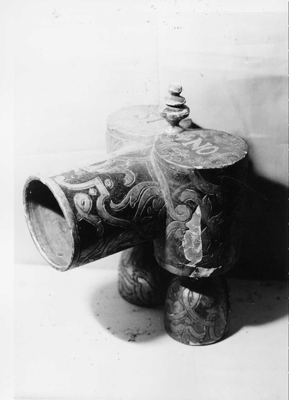 bussolotto per votazioni, opera isolata - bottega Italia centrale (sec. XVI)