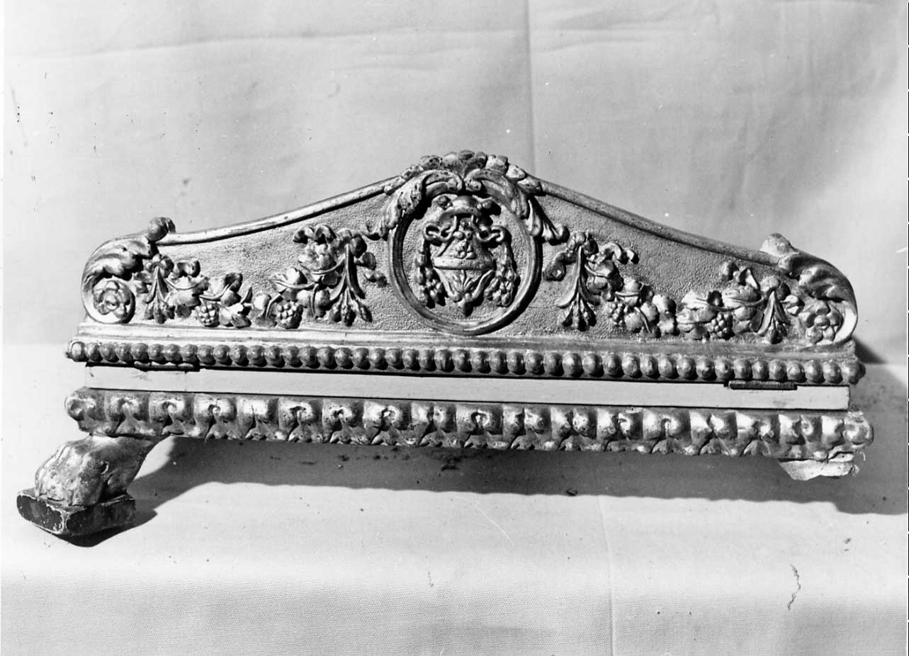 leggio d'altare, coppia - bottega Italia centrale (sec. XIX)