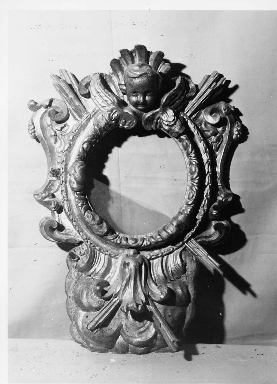 cornice di dipinto, opera isolata - bottega Italia centrale (sec. XVIII)