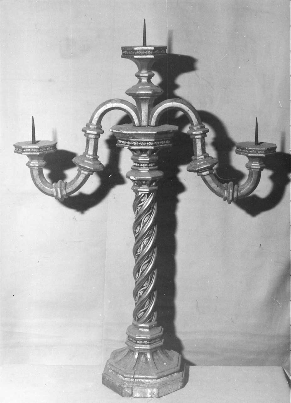 candeliere, insieme - bottega Italia centrale (sec. XVIII)