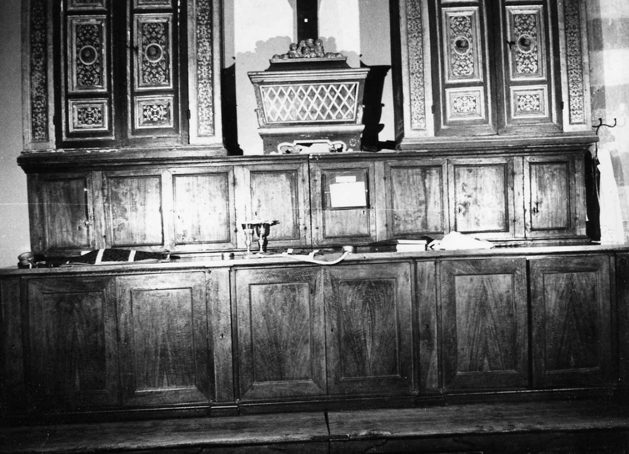 paratoio, insieme - bottega Italia centrale (sec. XVII)