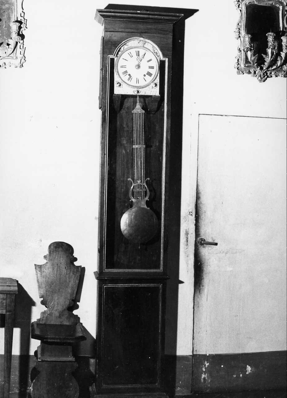 pendola da parete, opera isolata - bottega Italia centrale (sec. XIX)