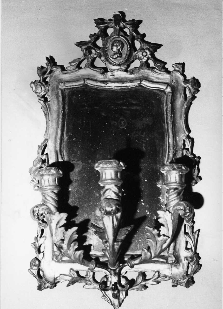 specchiera, insieme - bottega Italia centrale (sec. XVIII)