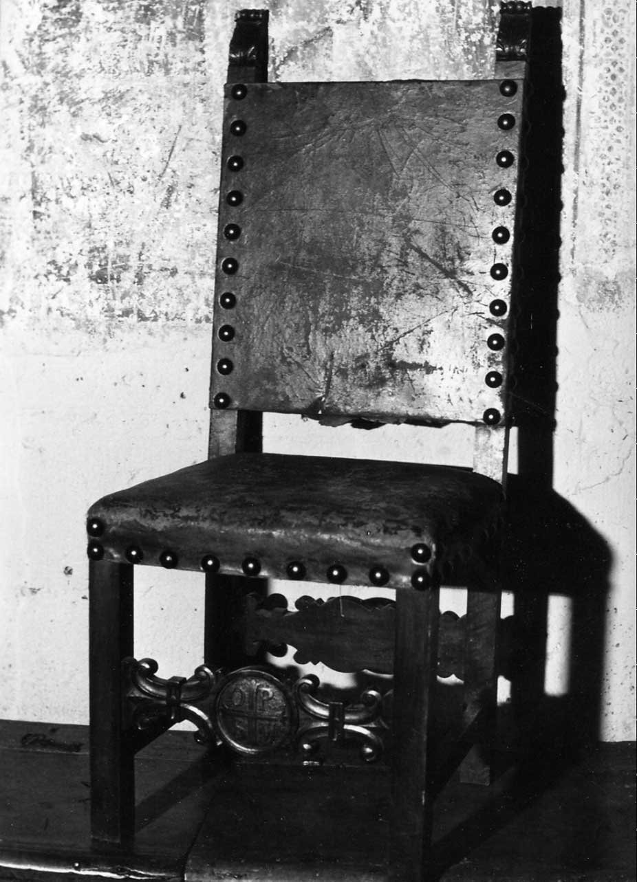 seggiolone, insieme - bottega Italia centrale (sec. XVI)