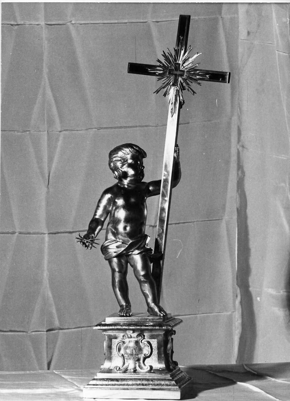 reliquiario - a statua, opera isolata - bottega Italia centrale (sec. XVII)