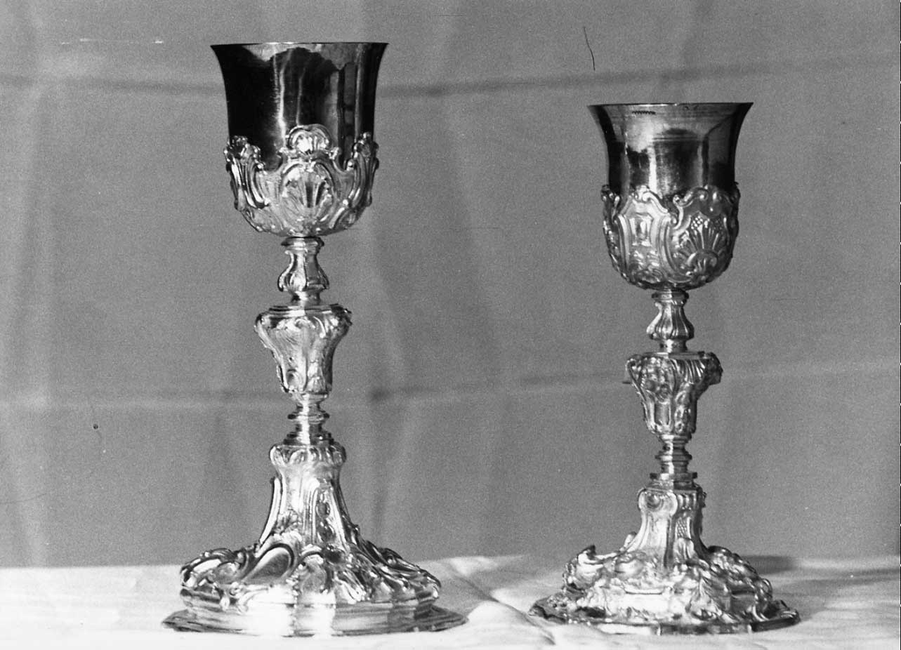 calice, opera isolata - bottega Italia centrale (sec. XVIII)