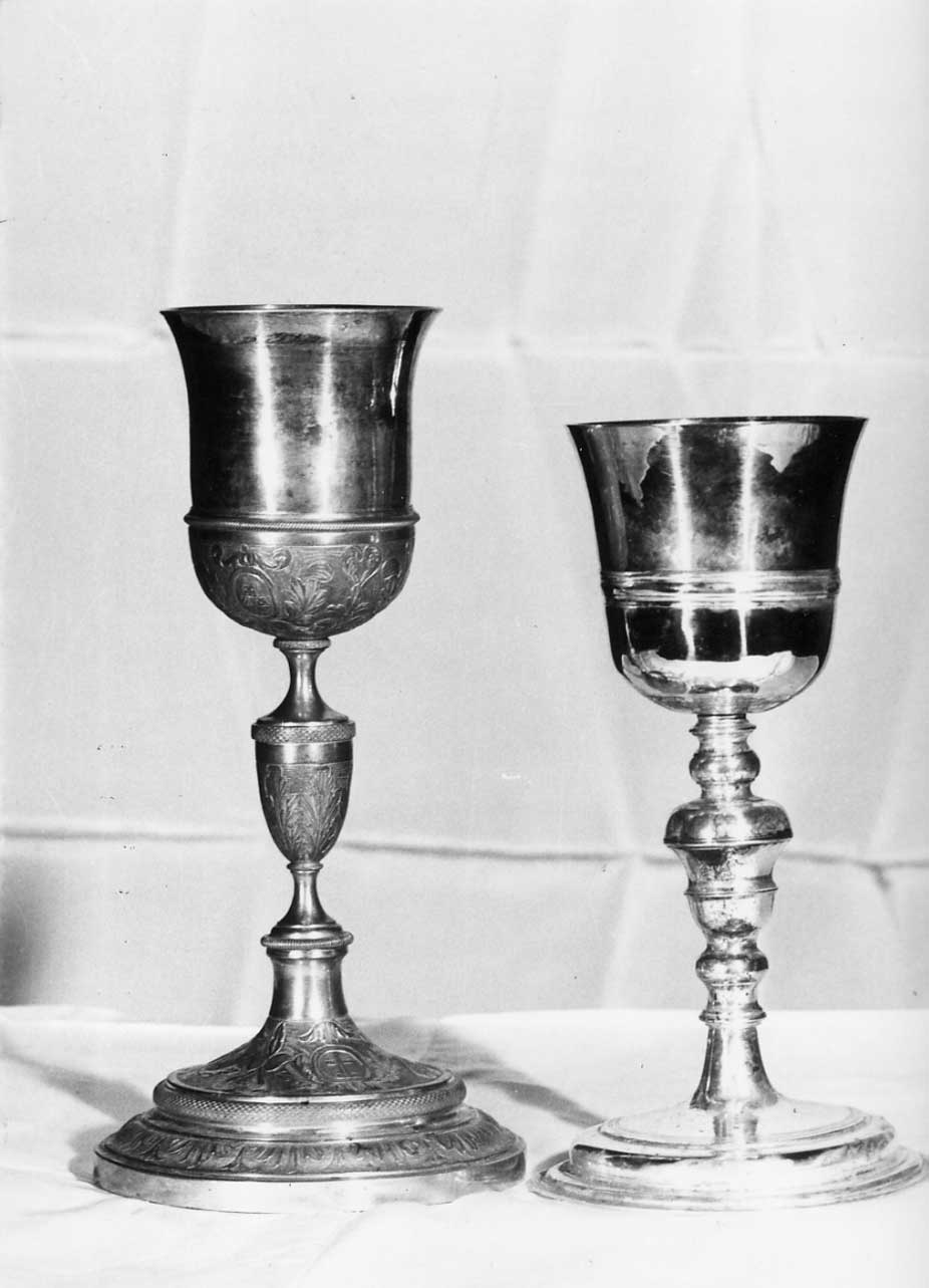 calice, opera isolata - bottega Italia centrale (sec. XIX)