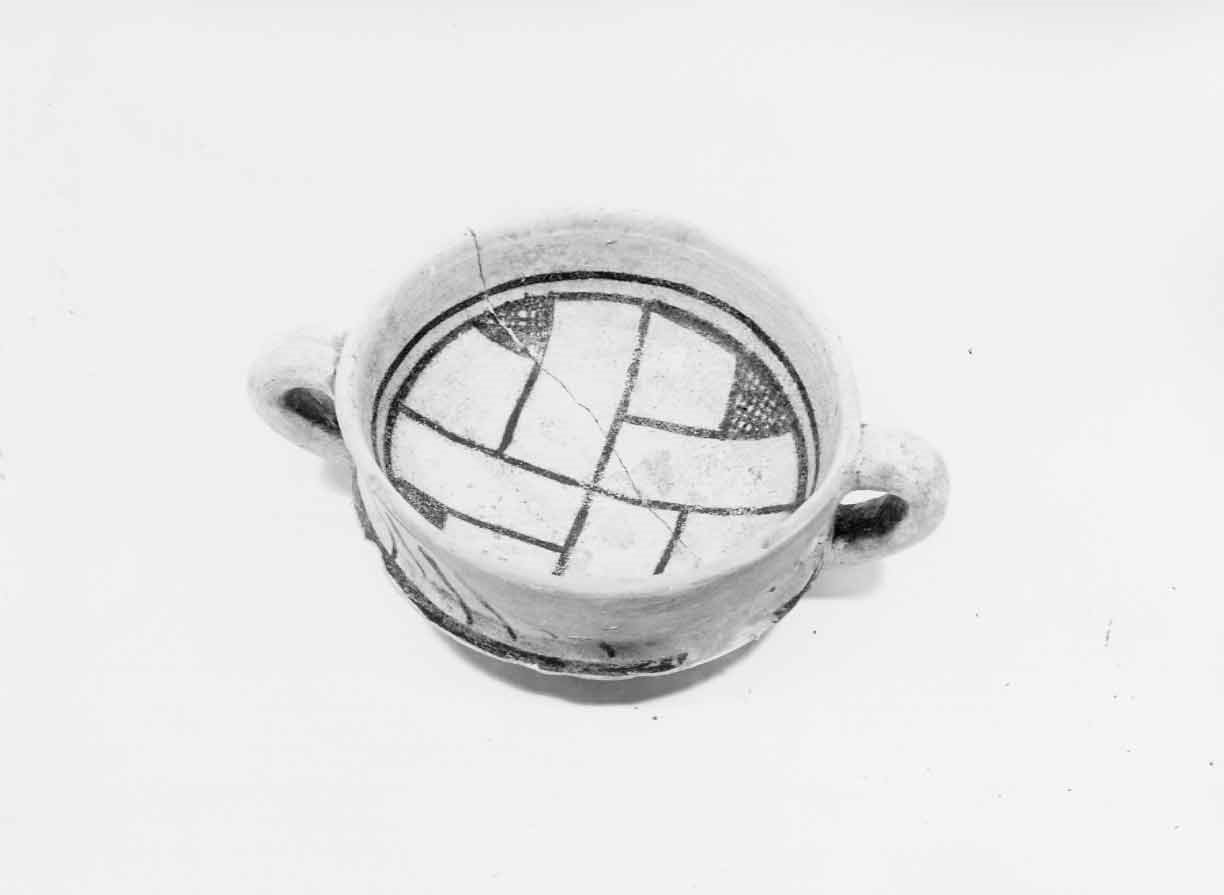 tazza, opera isolata - bottega orvietana (sec. XIV)