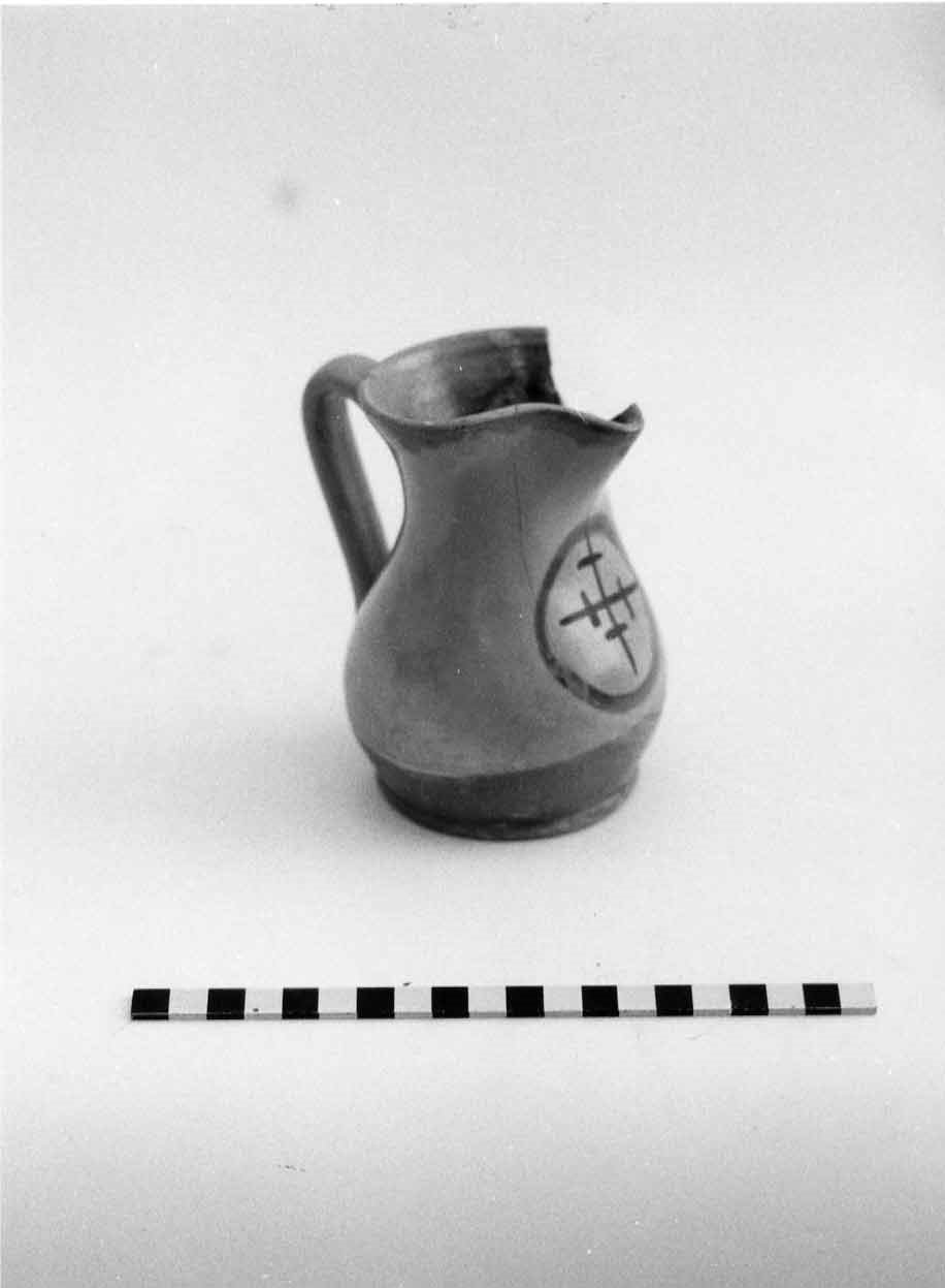 boccale, opera isolata - bottega orvietana (seconda metà sec. XIV)