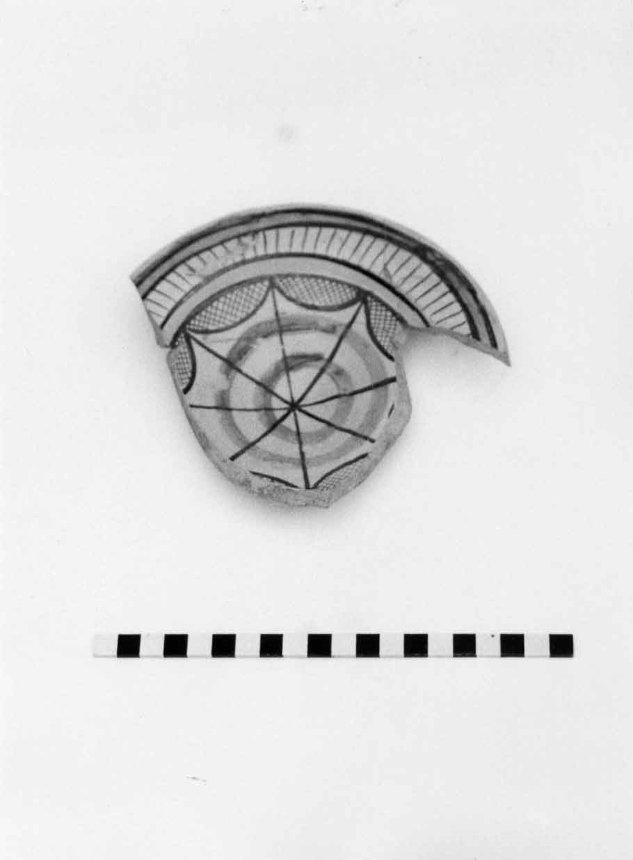 piattello, opera isolata - bottega orvietana (sec. XIV)