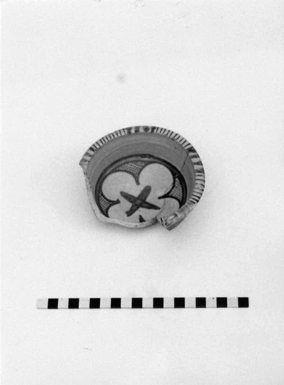 tazza, opera isolata - bottega orvietana (sec. XIV)