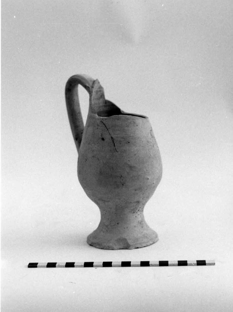 boccale, opera isolata - bottega orvietana (sec. XIV)