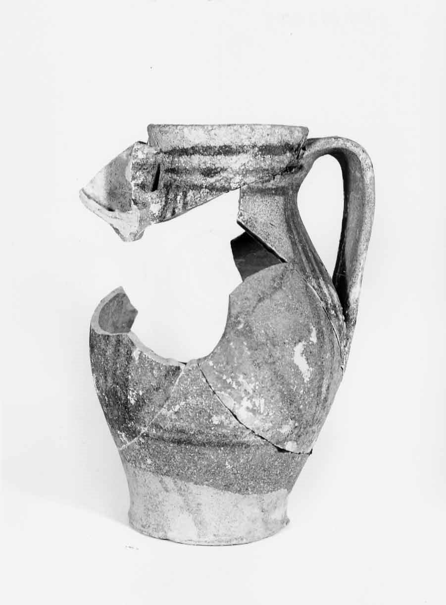 boccale, opera isolata - bottega orvietana (fine/inizio secc. XIII/ XIV)