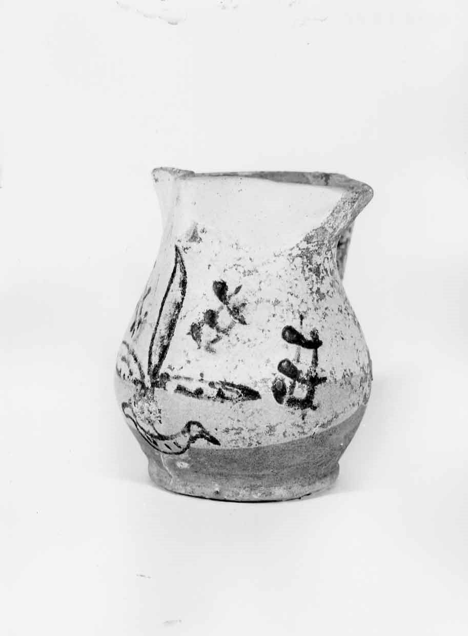 boccale, opera isolata - bottega orvietana (sec. XIV)