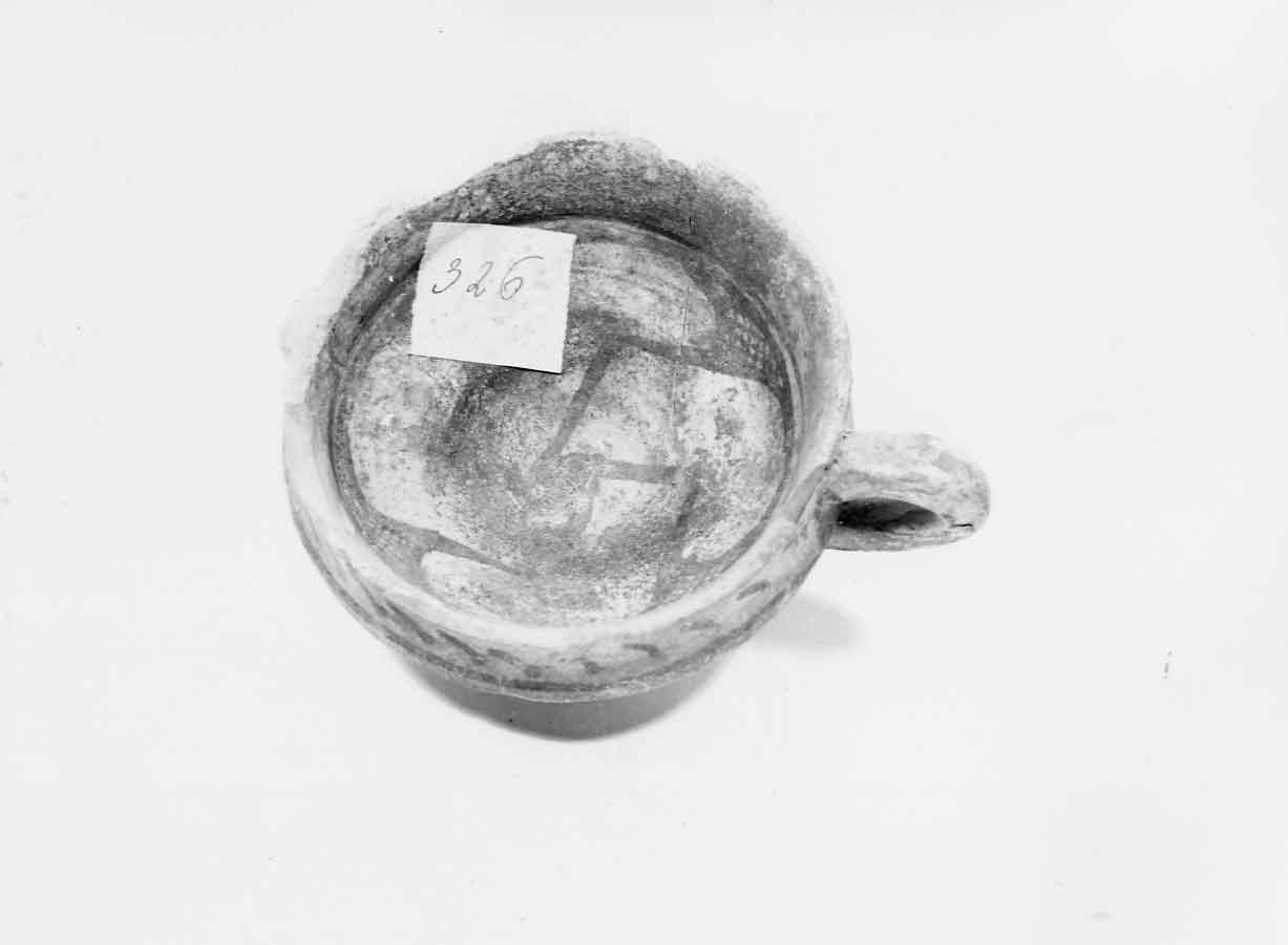 boccale, opera isolata - bottega orvietana (prima metà sec. XIV)