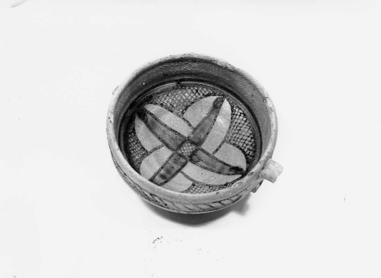 tazza, opera isolata - bottega orvietana (sec. XIV)