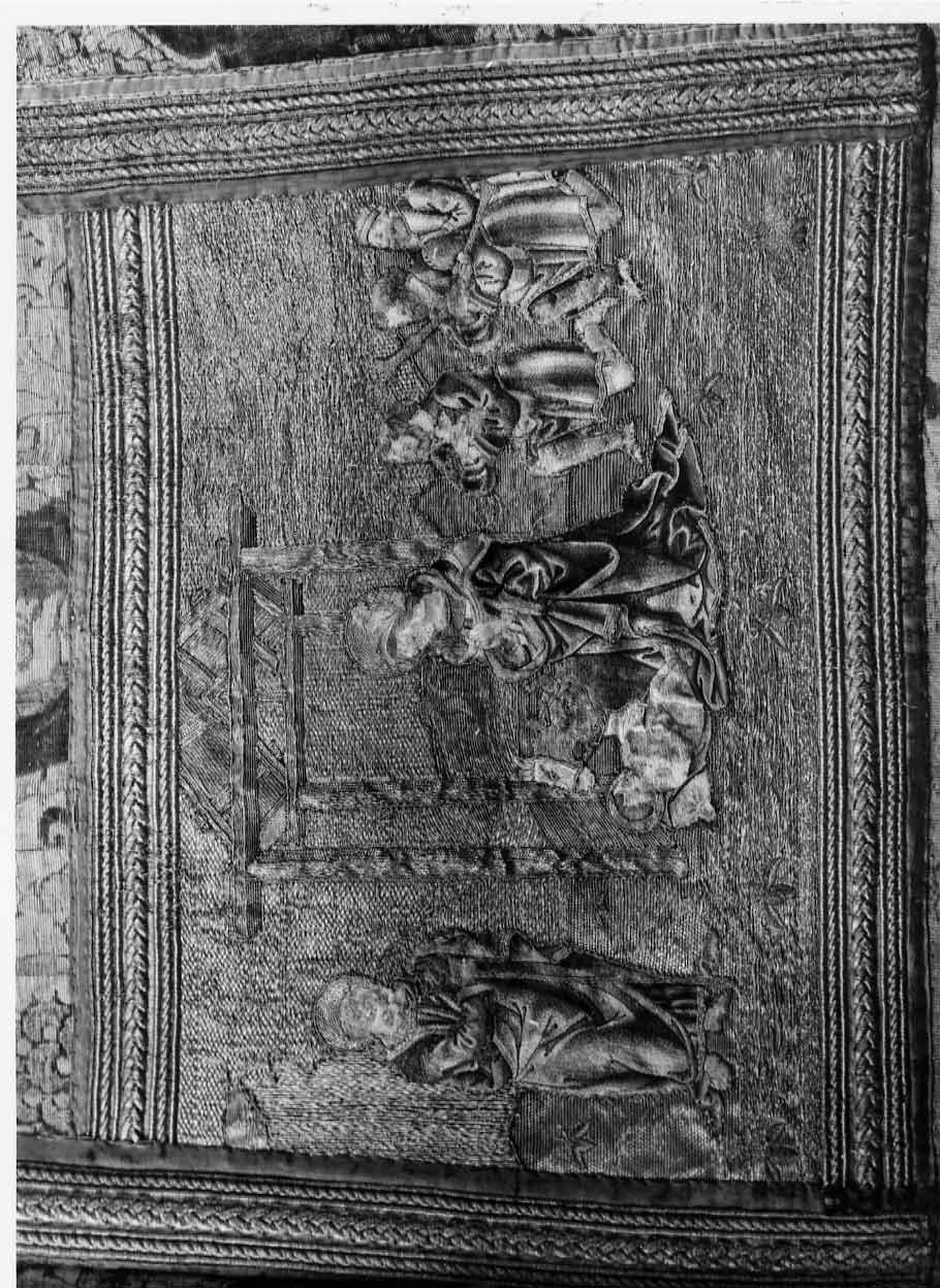 decorazione a ricamo, opera isolata di Bartolomeo di Giovanni (attribuito) (seconda metà sec. XV)