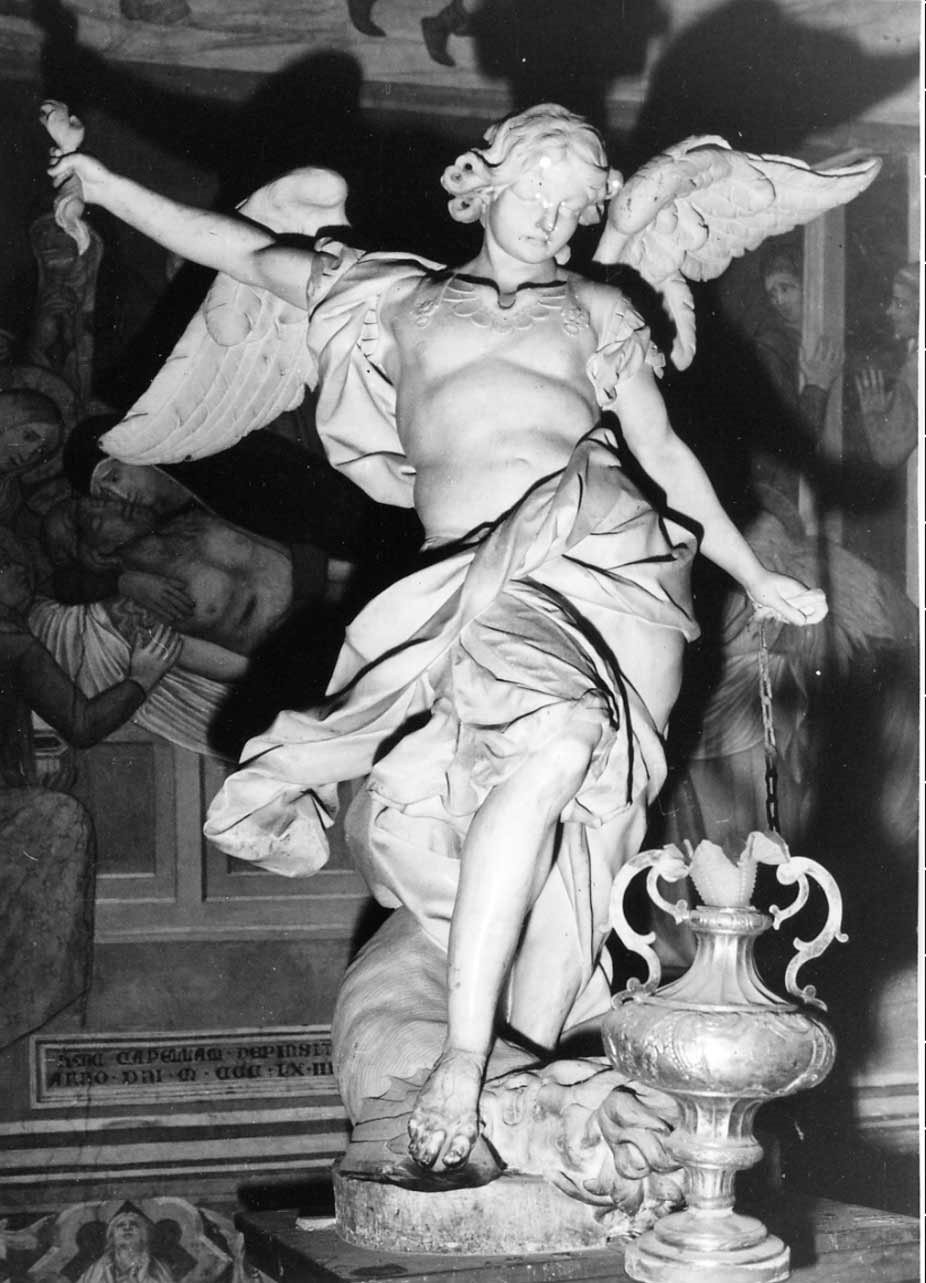 arcangelo Gabriele (statua, opera isolata) di Cornacchini Agostino (attribuito) (sec. XVIII)