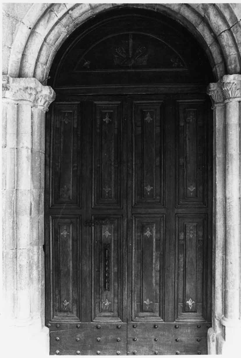 portale, opera isolata - bottega umbra (sec. XIX)