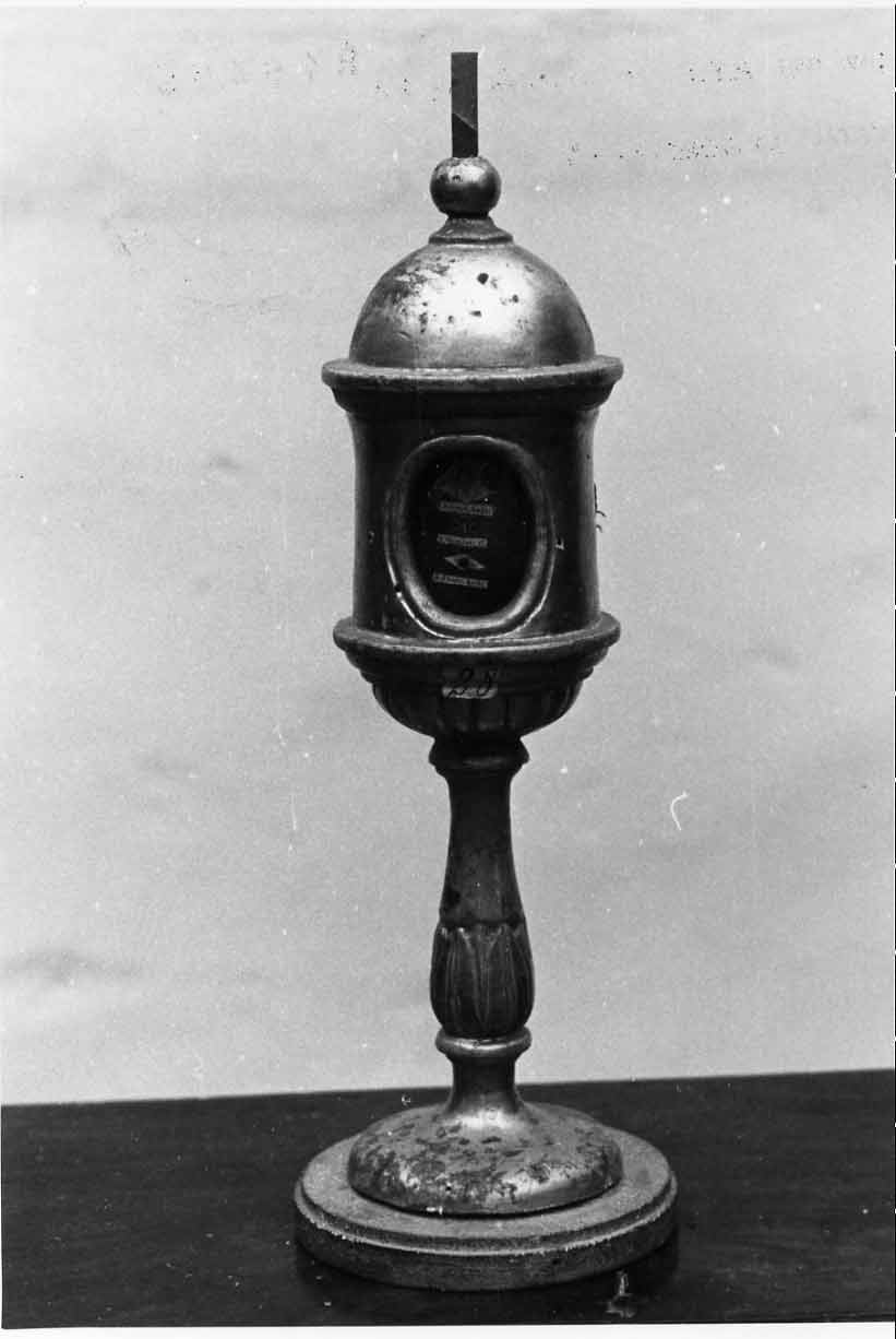 reliquiario, opera isolata - bottega umbra (sec. XIX)