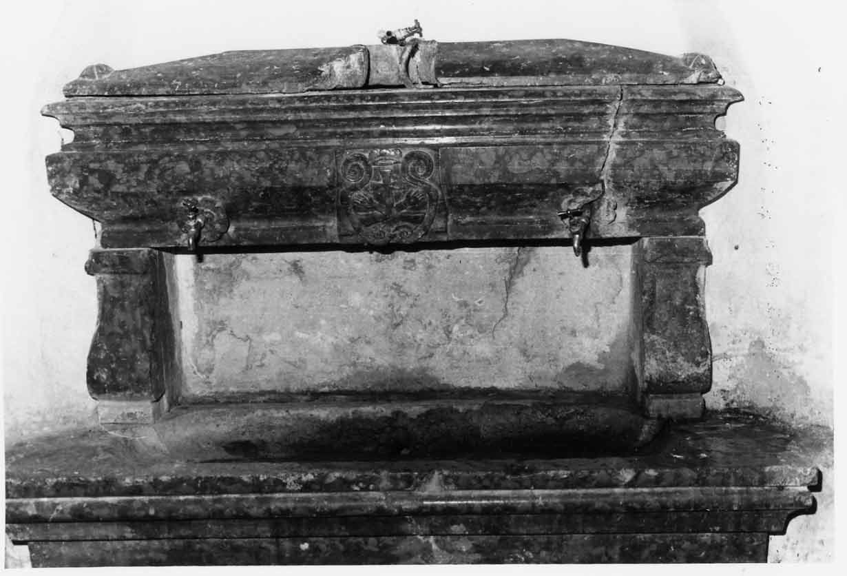 lavabo, opera isolata - bottega umbra (sec. XVII)